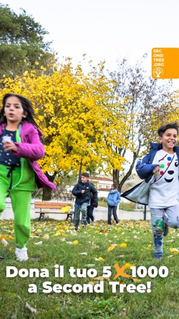 Amici italiani! Il 30 settembre è la vostra ultima occasione per scegliere Second Tree per il vostro 5x1000 in questa stagione di dichiarazione dei redditi. 🚨
5x1000 + Second Tree = istruzione per i bambini rifugiati. 🫶🤓
Aggiungete Second Tree al vostro modello per la dichiarazione dei redditi e sostenete i bambini rifugiati in classe con un atto di solidarietà a costo zero questo settembre. Scoprite come tramite il link in bio!
----
Italian friends! 30th September is your last chance to choose Second Tree for your 5x1000 this tax return season. 🚨
5x1000 + Second Tree = education for refugee children. 🫶🤓
Add Second Tree to your tax return form & support refugee children in the classroom for a cost-free good deed this September. Find out how through the link in our bio! 
#refugeecamp #donate #5x1000 #campoprofughi #dichiarazionedeiredditi
