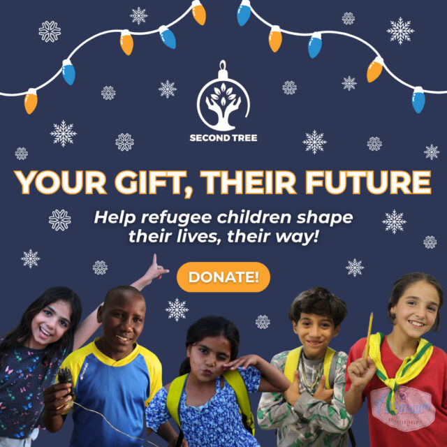 The walk from the refugee camp to our classrooms is short, but what our students find when they arrive can be much bigger. 🤔
For many refugee children, “childhood” is held in limbo – years spent between borders & bureaucracies. Yet in our Youth Programme, their dreams refuse to wait.
On our campaign page, you’ll meet some of the children in our Youth Programme – the doctors, teachers, gymnasts, & artists they imagine becoming! 🩺👩🏻🏫📝
They imagine communities without barbed-wire fences, without the long rows of shipping containers they call “home” for now, & a future where they’re treated as the people they are. 🌍
This Christmas, you can help support these dreams! Buy a digital Gift Box for a loved one, & your donation supports the children in our Youth Programme as they decide what comes next.
👉 Link in bio to donate today & choose a Gift Box inspired by our students!
#RefugeesArePeople #Xmas2025 #WeAreSecondTree #RefugeeEducation #YouthProgramme #Community #ChristmasCampaign 