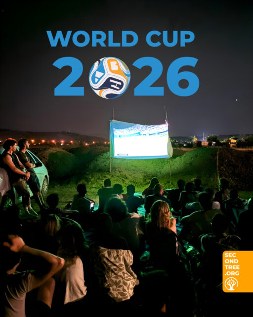 ⚽ No stadium. No problem!
There's no big screen in Katsikas refugee camp – so Second Tree team members @pedromartinsec, @sam_bach3 & @martin_poree built one. A few wooden sticks, a projector & a stretch of open ground outside camp became the best seat for the World Cup semis & final. 🎉
The camp's floodlights marked its edge in the distance. That night, we were on the other side of them.
As the sun dropped, children made giant shadows across the sheet, restless until the opening whistle. Then people settled in – team members, families, familiar faces. The only stream we could find was in Spanish. Most of us couldn't follow a word – & nobody looked away.
There's a lot of waiting in a refugee camp – for paperwork, for a decision on asylum cases, for the next place to begin. That night, nobody was waiting – just people watching football, like anyone, anywhere. Being forced from home doesn't take a love of the game, or a good night with friends. #RefugeesArePeople
✨️ Nights like this happen because of you. Donate via the link in our bio.
#WeAreSecondTree #WorldCup2026 #SharedCommunity #Solidarity