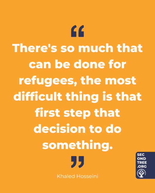 In 2016, some volunteers walked into Katsikas refugee camp & made a simple decision: to show up.⁠
⁠
🌳 That was the start of Second Tree.⁠
⁠
But what we found changed how we thought about what 'doing something' really means.⁠
⁠
🤝 Since then, we've learnt that real community isn't built by 'helping' people – it's built with them. It's a two-way street: the way society sees refugees shapes what's possible for them, & the way refugees see themselves & their new community shapes what's possible for everyone.⁠
⁠
We're trying to build something where everyone contributes, & everyone has a say. It doesn't happen on its own – it takes work, & it takes people.⁠
⁠
🥾 Maybe this is your first step. Link in bio to join our team!⁠
⁠
#RefugeesArePeople #TakeTheFirstStep #RefugeeRights #WeAreSecondTree #KhaledHosseini